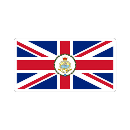 Flag of the Governor of the Bahamas (1869–1904 1953–1964) STICKER Vinyl Die-Cut Decal-4 Inch-The Sticker Space