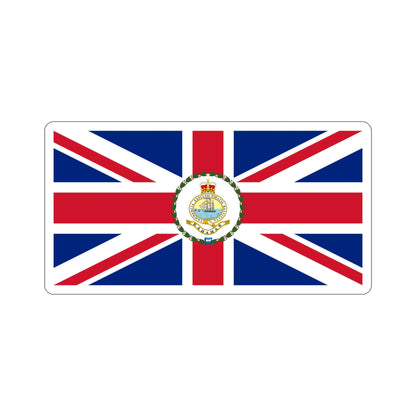 Flag of the Governor of the Bahamas (1869–1904 1953–1964) STICKER Vinyl Die-Cut Decal-5 Inch-The Sticker Space