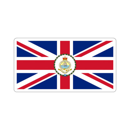 Flag of the Governor of the Bahamas (1869–1904 1953–1964) STICKER Vinyl Die-Cut Decal-6 Inch-The Sticker Space