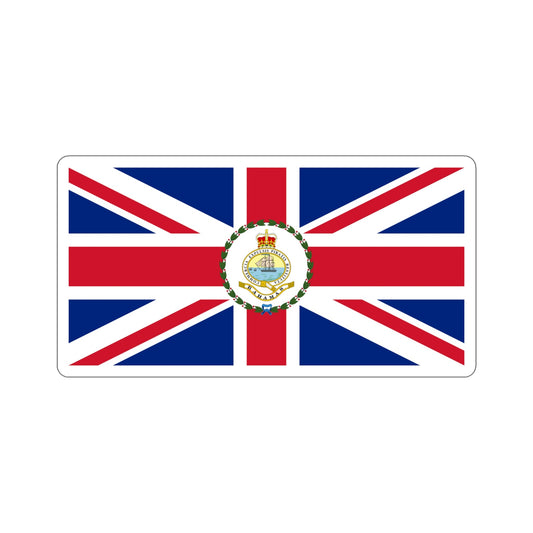 Flag of the Governor of the Bahamas (1869–1904 1953–1964) STICKER Vinyl Die-Cut Decal-6 Inch-The Sticker Space