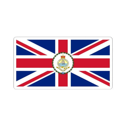 Flag of the Governor of the Bahamas 1869-1904 19531964 (Bahamas) STICKER Vinyl Kiss-Cut Decal 2 Inch White - The Sticker Space