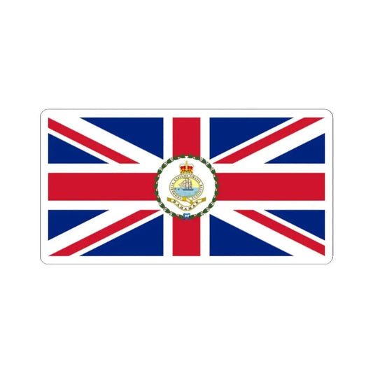 Flag of the Governor of the Bahamas 1869-1904 19531964 (Bahamas) STICKER Vinyl Kiss-Cut Decal 2 Inch White - The Sticker Space