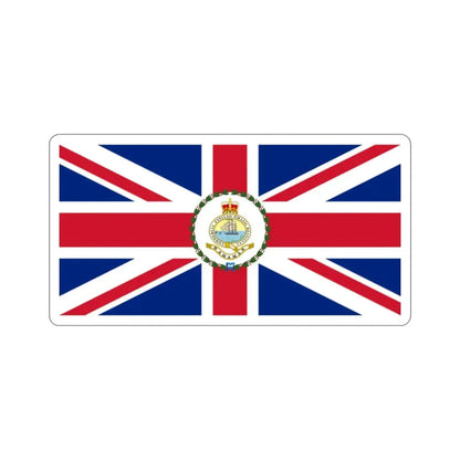 Flag of the Governor of the Bahamas (1869–1904 1953–1964) STICKER Vinyl Die-Cut Decal 2 Inch - The Sticker Space