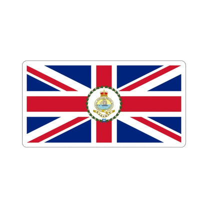 Flag of the Governor of the Bahamas (1869–1904 1953–1964) STICKER Vinyl Die-Cut Decal 2 Inch - The Sticker Space