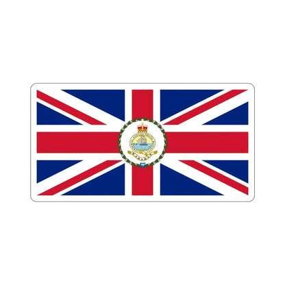 Flag of the Governor of the Bahamas (1869–1904 1953–1964) STICKER Vinyl Die-Cut Decal 3 Inch - The Sticker Space