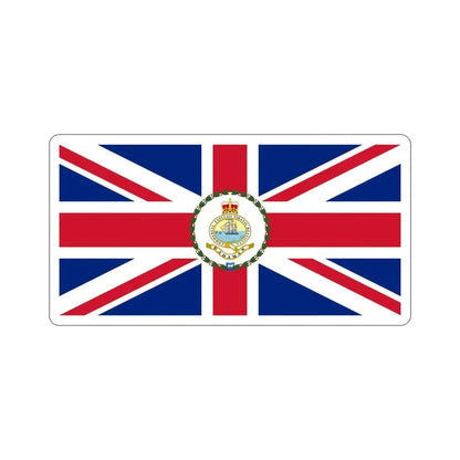 Flag of the Governor of the Bahamas (1869–1904 1953–1964) STICKER Vinyl Die-Cut Decal 4 Inch - The Sticker Space