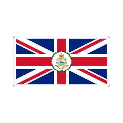 Flag of the Governor of the Bahamas (1869–1904 1953–1964) STICKER Vinyl Die-Cut Decal 5 Inch - The Sticker Space