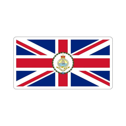Flag of the Governor of the Bahamas (1869–1904 1953–1964) STICKER Vinyl Die-Cut Decal 6 Inch - The Sticker Space