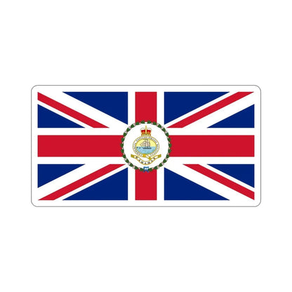 Flag of the Governor of the Bahamas (1869–1904 1953–1964) STICKER Vinyl Die-Cut Decal 6 Inch - The Sticker Space