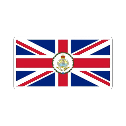 Flag of the Governor of the Bahamas 1904-1953 (Bahamas) STICKER Vinyl Kiss-Cut Decal 4 Inch White - The Sticker Space