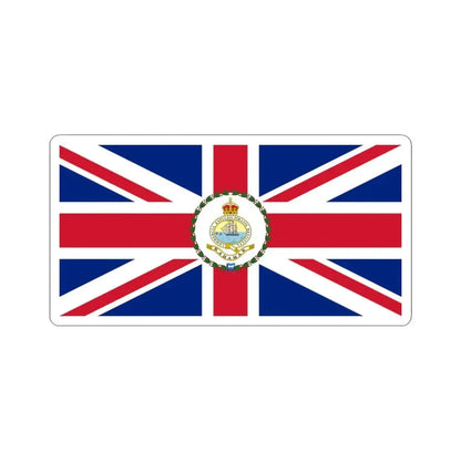 Flag of the Governor of the Bahamas 1904-1953 (Bahamas) STICKER Vinyl Kiss-Cut Decal 6 Inch White - The Sticker Space
