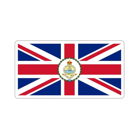 Flag of the Governor of the Bahamas (1904–1953) STICKER Vinyl Die-Cut Decal 6 Inch - The Sticker Space