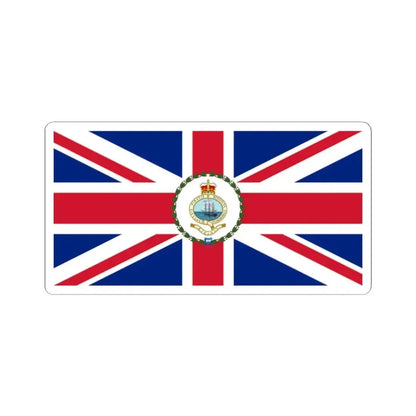 Flag of the Governor of the Bahamas 1964-1973 (Bahamas) STICKER Vinyl Kiss-Cut Decal 2 Inch White - The Sticker Space