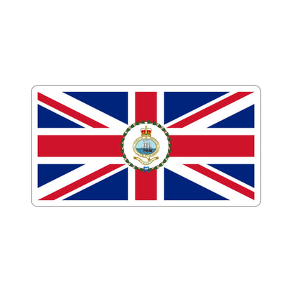 Flag of the Governor of the Bahamas (1964–1973) STICKER Vinyl Die-Cut Decal-3 Inch-The Sticker Space