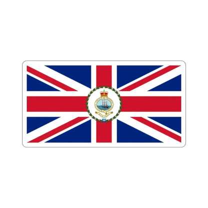 Flag of the Governor of the Bahamas (1964–1973) STICKER Vinyl Die-Cut Decal 2 Inch - The Sticker Space