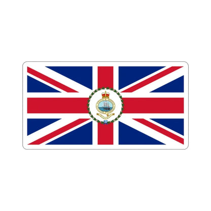 Flag of the Governor of the Bahamas (1964–1973) STICKER Vinyl Die-Cut Decal 2 Inch - The Sticker Space