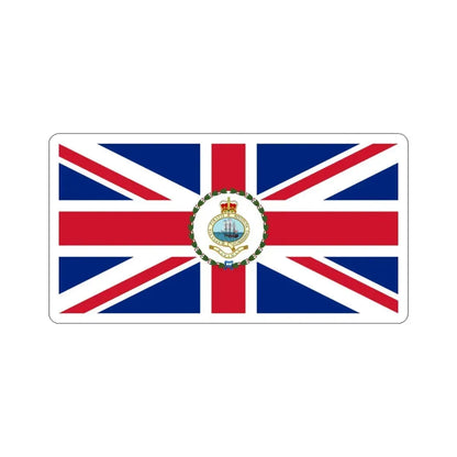 Flag of the Governor of the Bahamas (1964–1973) STICKER Vinyl Die-Cut Decal 3 Inch - The Sticker Space