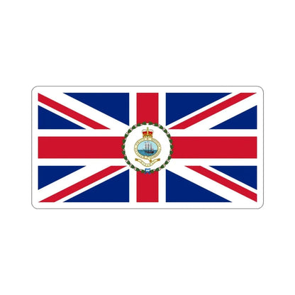 Flag of the Governor of the Bahamas (1964–1973) STICKER Vinyl Die-Cut Decal 3 Inch - The Sticker Space