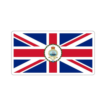 Flag of the Governor of the Bahamas (1964–1973) STICKER Vinyl Die-Cut Decal 4 Inch - The Sticker Space