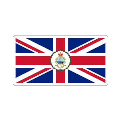 Flag of the Governor of the Bahamas (1964–1973) STICKER Vinyl Die-Cut Decal 5 Inch - The Sticker Space