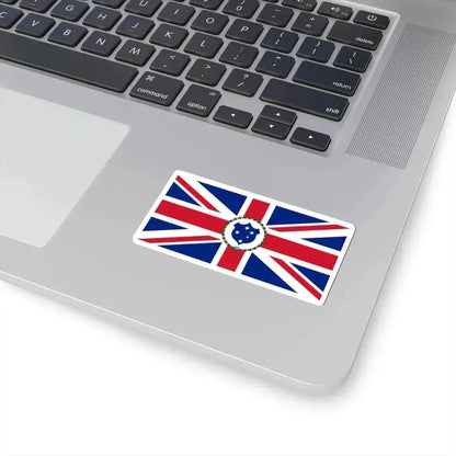 Flag of the Governor of Victoria 1870-1877 (Australia) STICKER Vinyl Kiss-Cut Decal - The Sticker Space