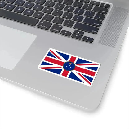 Flag of the Governor of Victoria 1903-1952 (Australia) STICKER Vinyl Kiss-Cut Decal - The Sticker Space