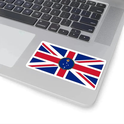 Flag of the Governor of Victoria 1952-1984 (Australia) STICKER Vinyl Kiss-Cut Decal - The Sticker Space