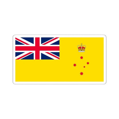 Flag of the Governor of Victoria (Australia) STICKER Vinyl Kiss-Cut Decal 4 Inch White - The Sticker Space