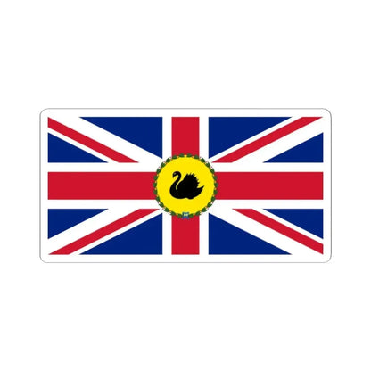 Flag of the Governor of Western Australia 1953-1988 (Australia) STICKER Vinyl Kiss-Cut Decal 2 Inch White - The Sticker Space