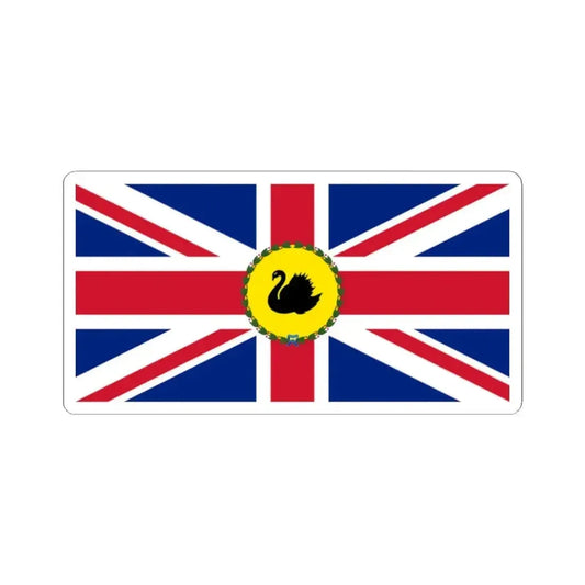 Flag of the Governor of Western Australia 1953-1988 (Australia) STICKER Vinyl Kiss-Cut Decal 2 Inch White - The Sticker Space