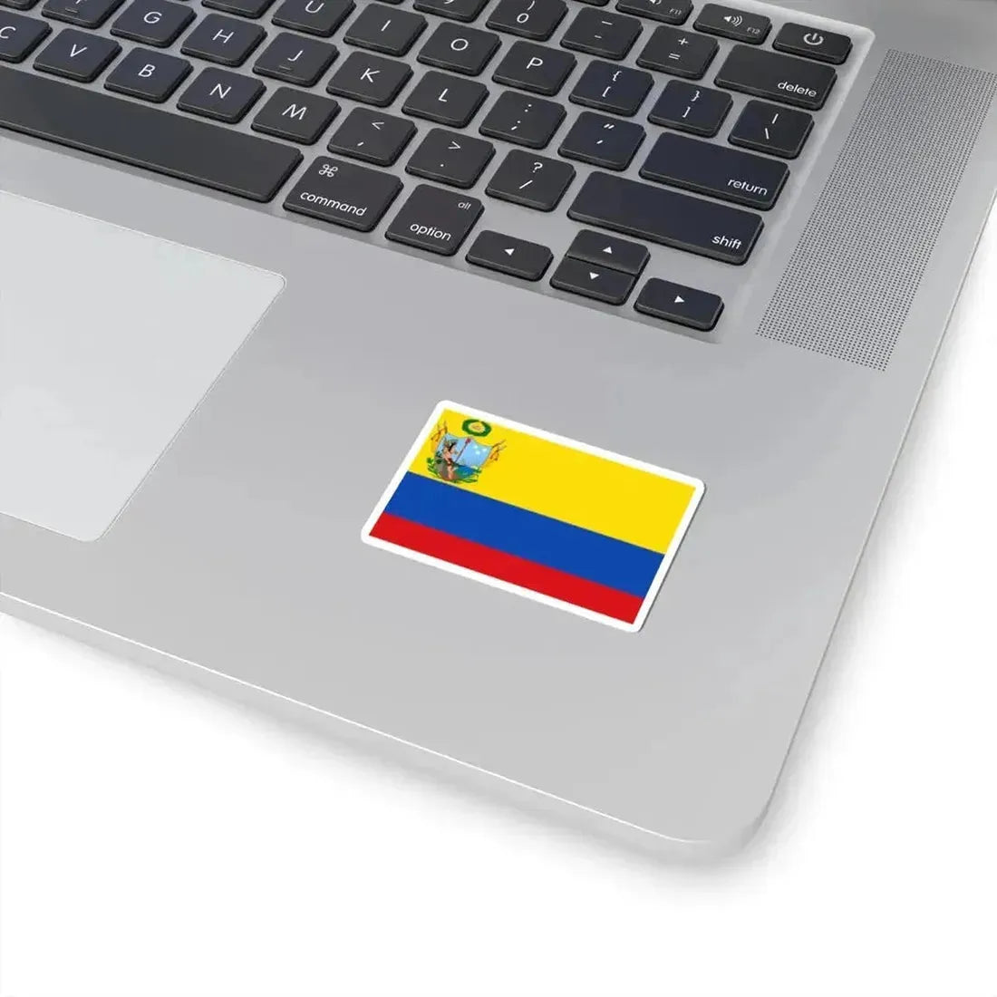 Flag of the Gran Colombia 1819-1820 version 1 (Colombia) STICKER Vinyl Kiss-Cut Decal - The Sticker Space