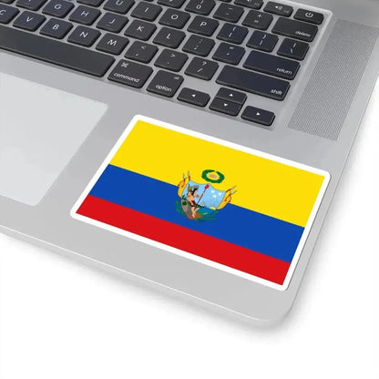 Flag of the Gran Colombia 1819-1820 version 3 (Colombia) STICKER Vinyl Kiss-Cut Decal - The Sticker Space