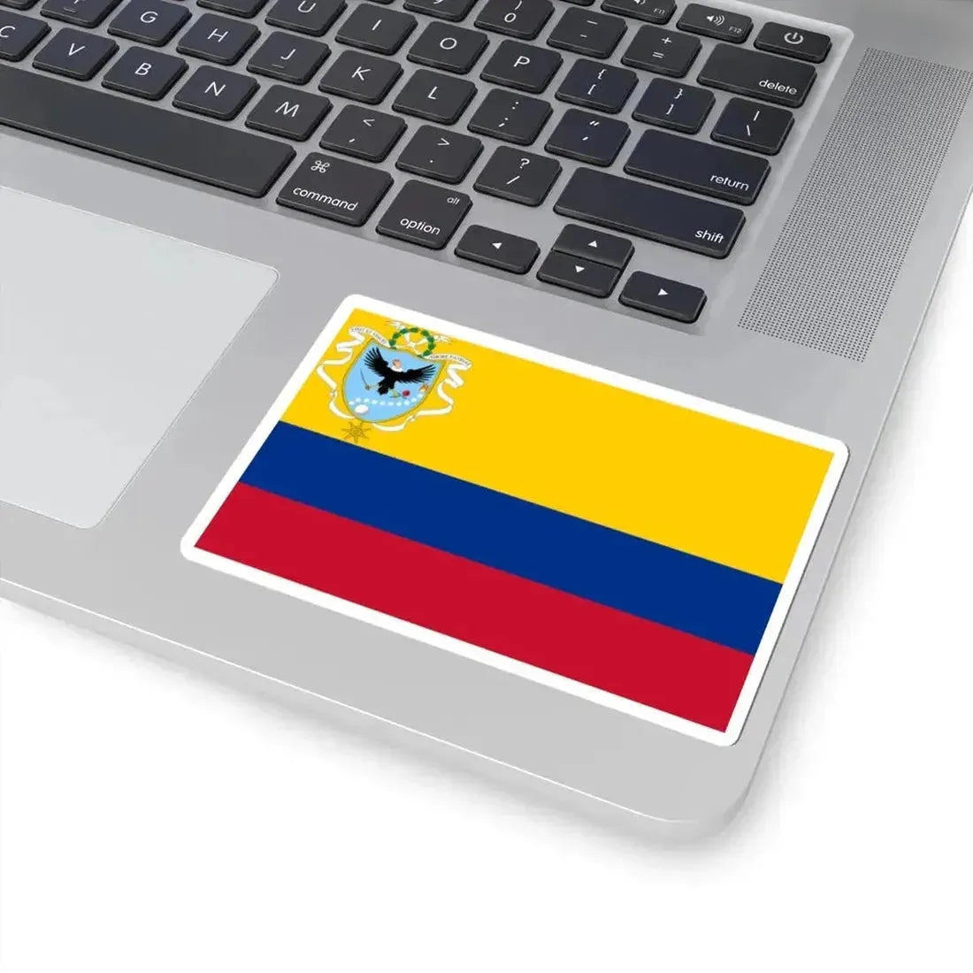 Flag of the Gran Colombia 1820-1821 recolor (Colombia) STICKER Vinyl Kiss-Cut Decal - The Sticker Space