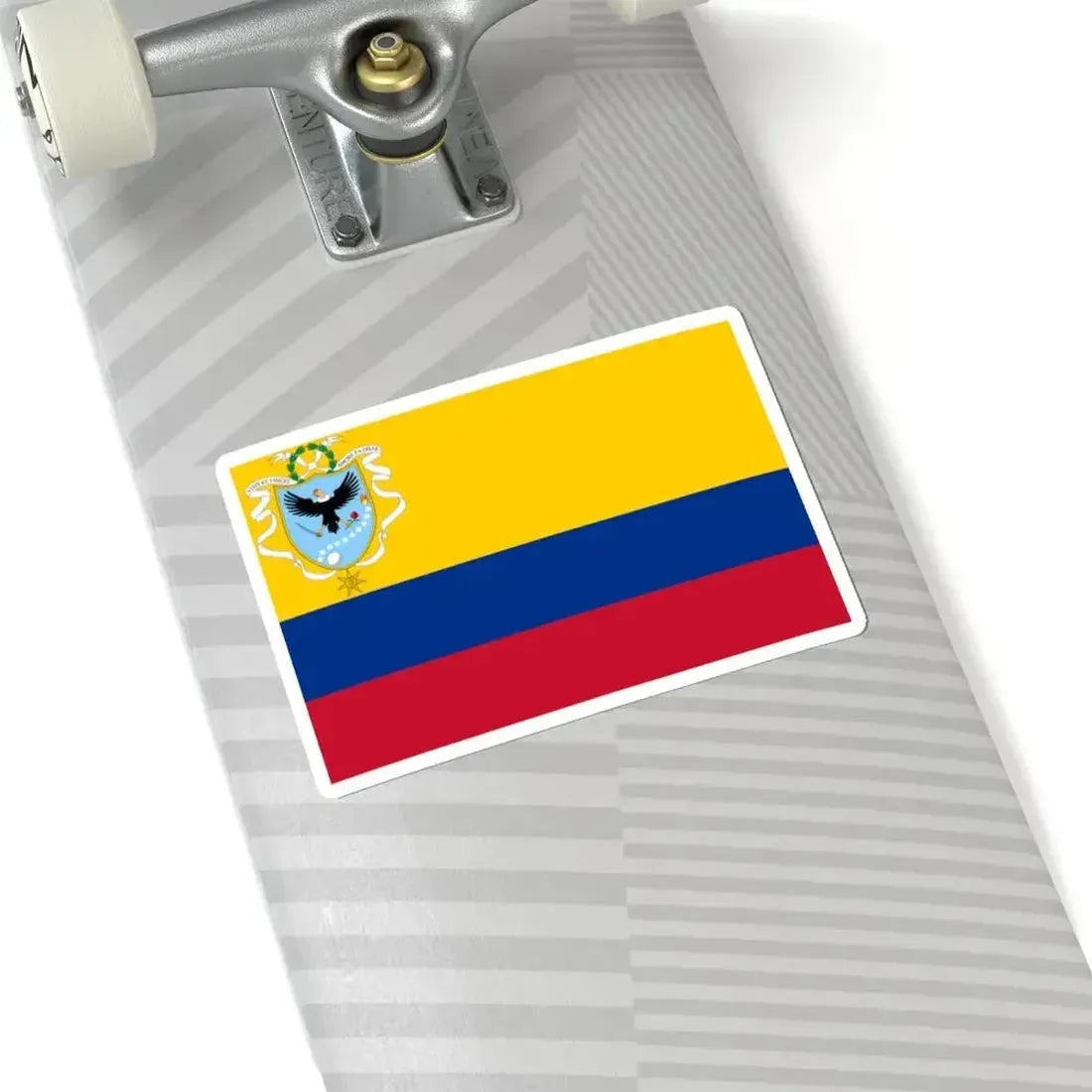 Flag of the Gran Colombia 1820-1821 recolor (Colombia) STICKER Vinyl Kiss-Cut Decal - The Sticker Space
