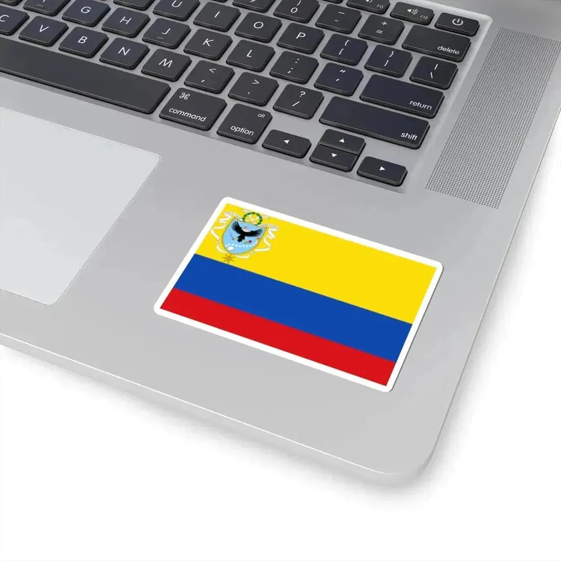 Flag of the Gran Colombia 1820-1821 version 1 (Colombia) STICKER Vinyl Kiss-Cut Decal - The Sticker Space