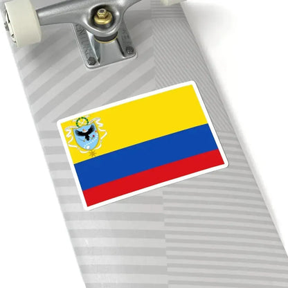 Flag of the Gran Colombia 1820-1821 version 1 (Colombia) STICKER Vinyl Kiss-Cut Decal - The Sticker Space