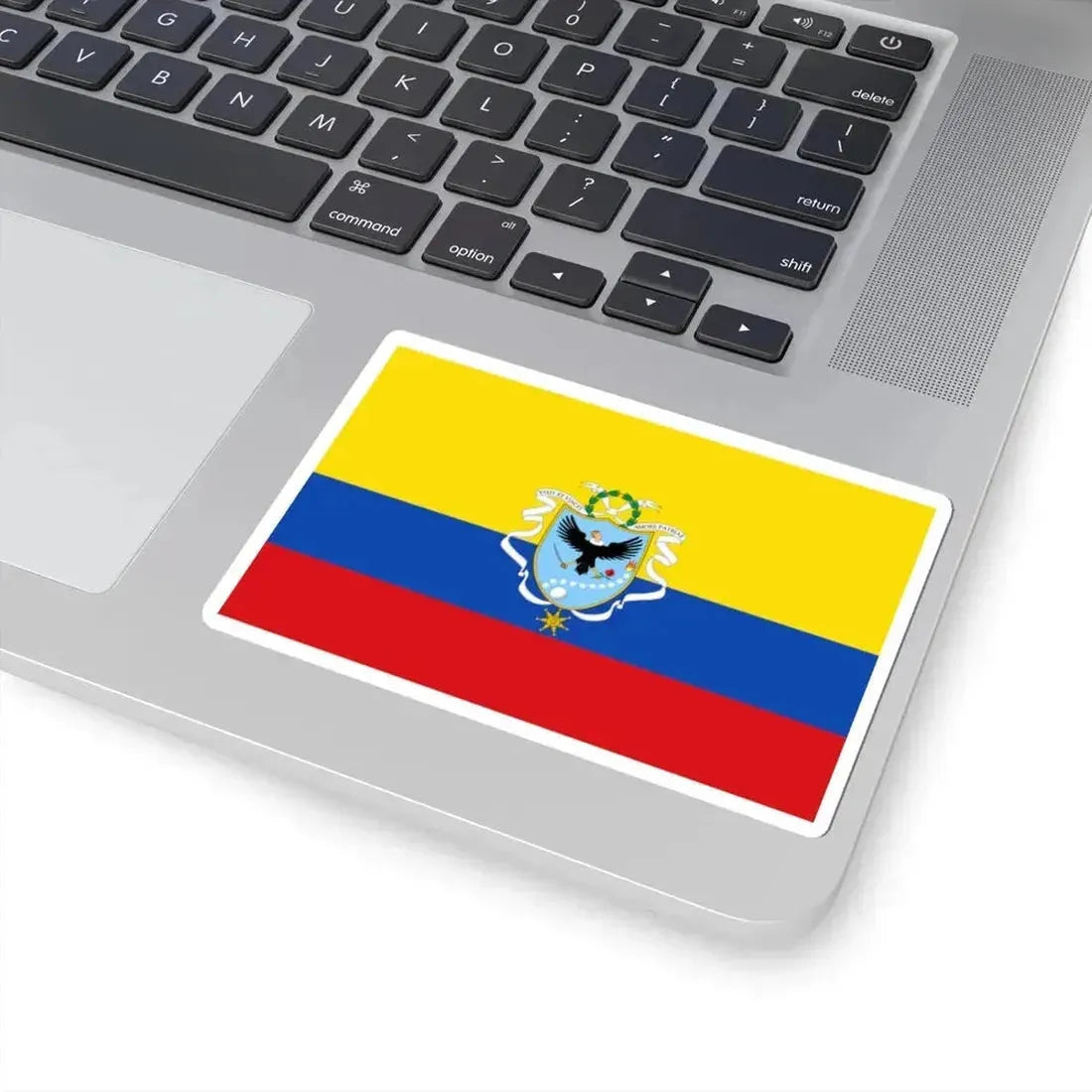 Flag of the Gran Colombia 1820-1821 version 2 (Colombia) STICKER Vinyl Kiss-Cut Decal - The Sticker Space