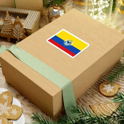 Flag of the Gran Colombia 1820-1821 version 3 (Colombia) STICKER Vinyl Kiss-Cut Decal - The Sticker Space