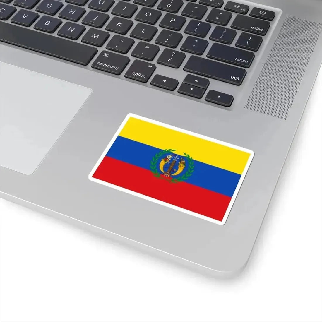 Flag of the Gran Colombia 1821-1830 version 1 (Colombia) STICKER Vinyl Kiss-Cut Decal - The Sticker Space