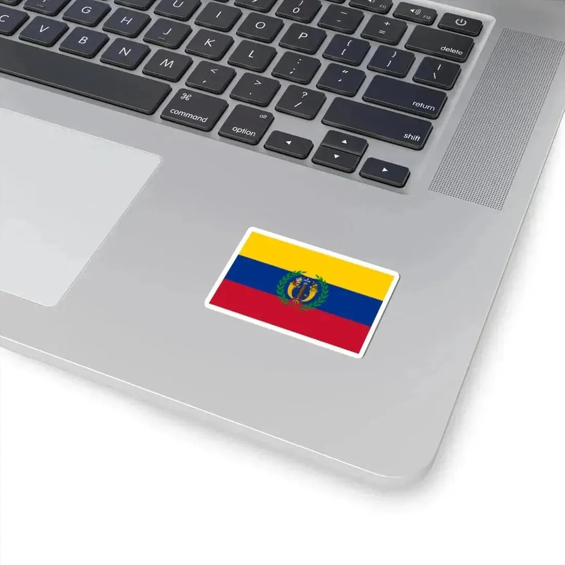 Flag of the Gran Colombia 1821-1830 version 1 recolor (Colombia) STICKER Vinyl Kiss-Cut Decal - The Sticker Space