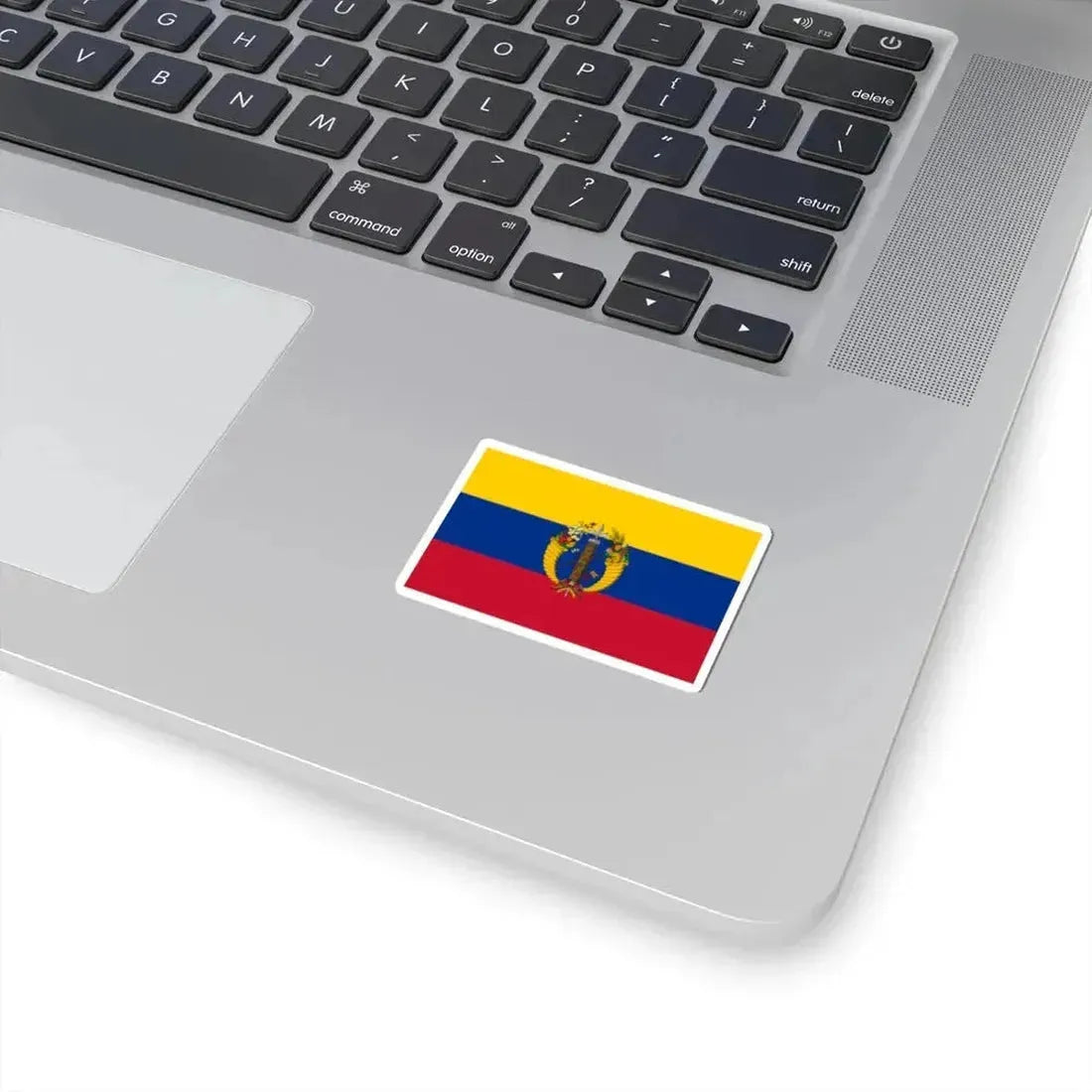 Flag of the Gran Colombia 1821-1830 version 2 recolor (Colombia) STICKER Vinyl Kiss-Cut Decal - The Sticker Space