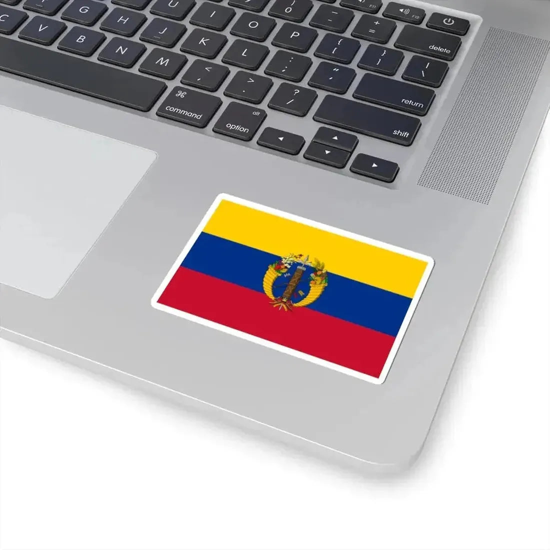 Flag of the Gran Colombia 1821-1830 version 2 recolor (Colombia) STICKER Vinyl Kiss-Cut Decal - The Sticker Space