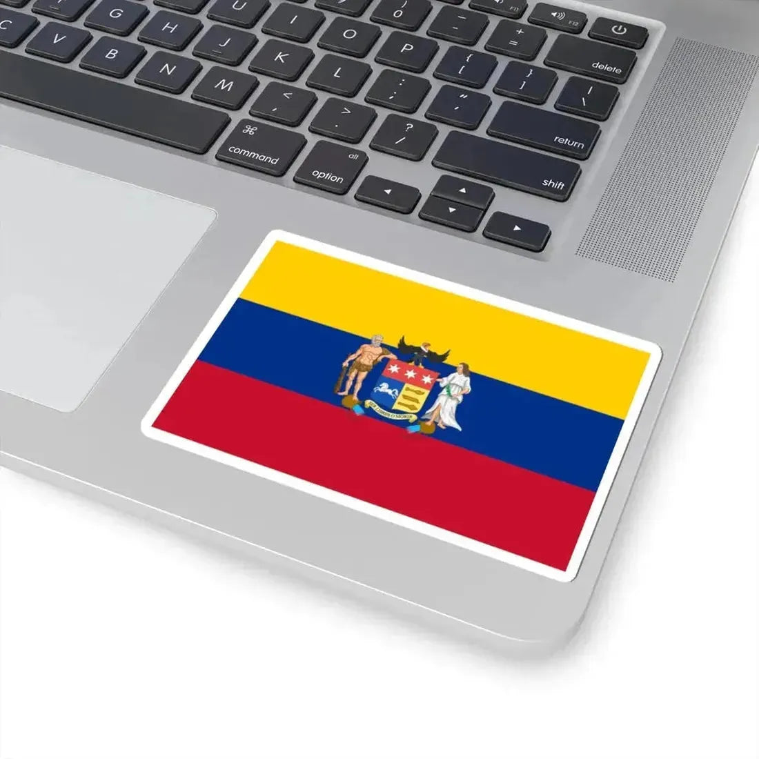 Flag of the Gran Colombia 1822 proposal (Colombia) STICKER Vinyl Kiss-Cut Decal - The Sticker Space