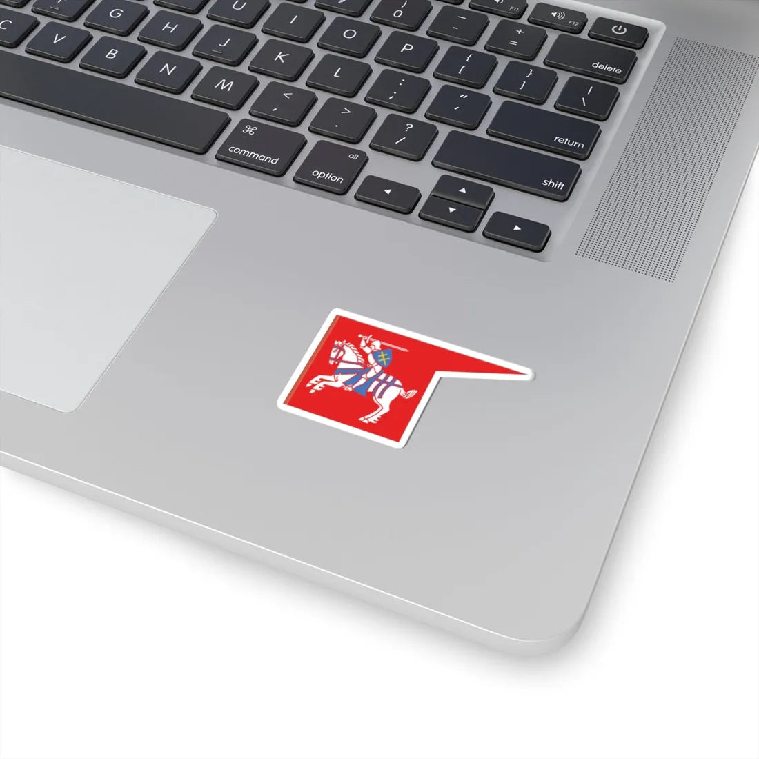 Flag of the Grand Duchy of Lithuania 1403-1410 (Belarus) (Coat of Arms) STICKER Vinyl Kiss-Cut Decal - The Sticker Space