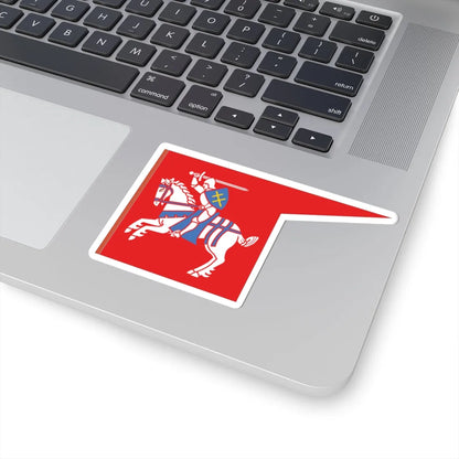 Flag of the Grand Duchy of Lithuania 1403-1410 (Belarus) (Coat of Arms) STICKER Vinyl Kiss-Cut Decal - The Sticker Space