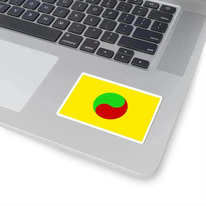 Flag of the Great Way Municipal Government of Shanghai (China) STICKER Vinyl Kiss-Cut Decal - The Sticker Space