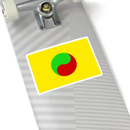 Flag of the Great Way Municipal Government of Shanghai (China) STICKER Vinyl Kiss-Cut Decal - The Sticker Space