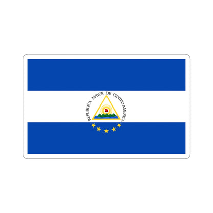 Flag of the Greater Republic of Central America (1898) STICKER Vinyl Die-Cut Decal-2 Inch-The Sticker Space