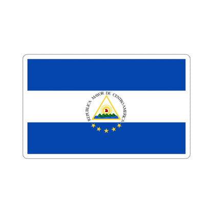 Flag of the Greater Republic of Central America (1898) STICKER Vinyl Die-Cut Decal-4 Inch-The Sticker Space