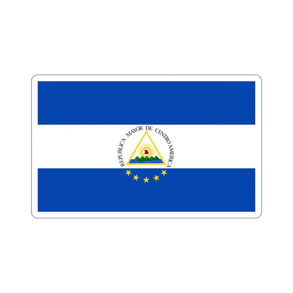 Flag of the Greater Republic of Central America (1898) STICKER Vinyl Die-Cut Decal-6 Inch-The Sticker Space